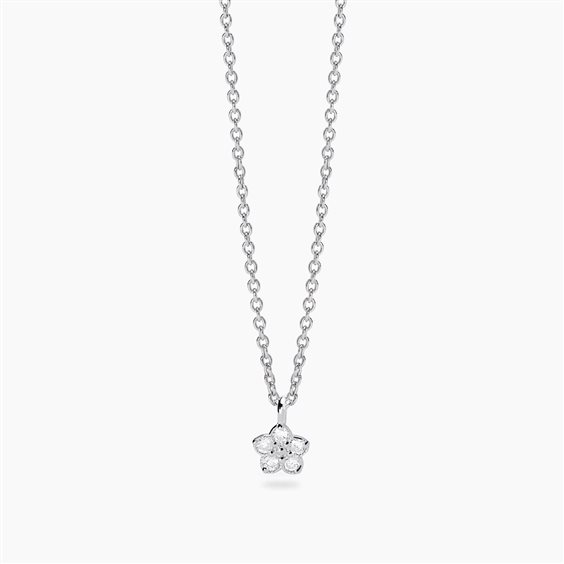 Collana Mabina Donna in Argento Diamante Lab Grown 0.08 Ct 553887 - 553887